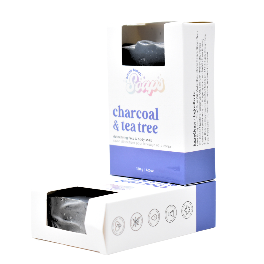 Charcoal & Tea Tree Detox Soap
